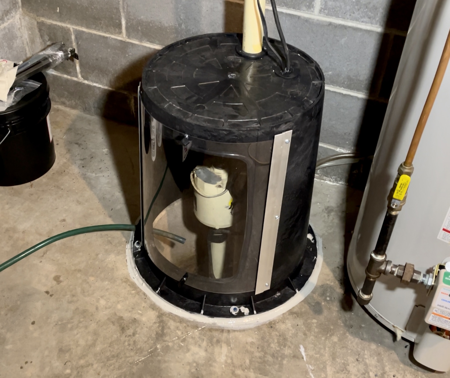 Installed Pedestal Cover Installed Pedestal Cover