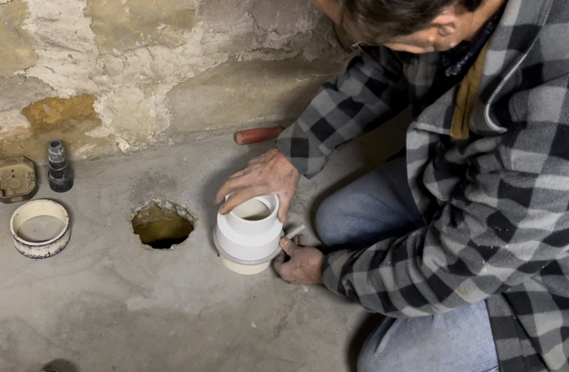 Suction pit size Suction pit size