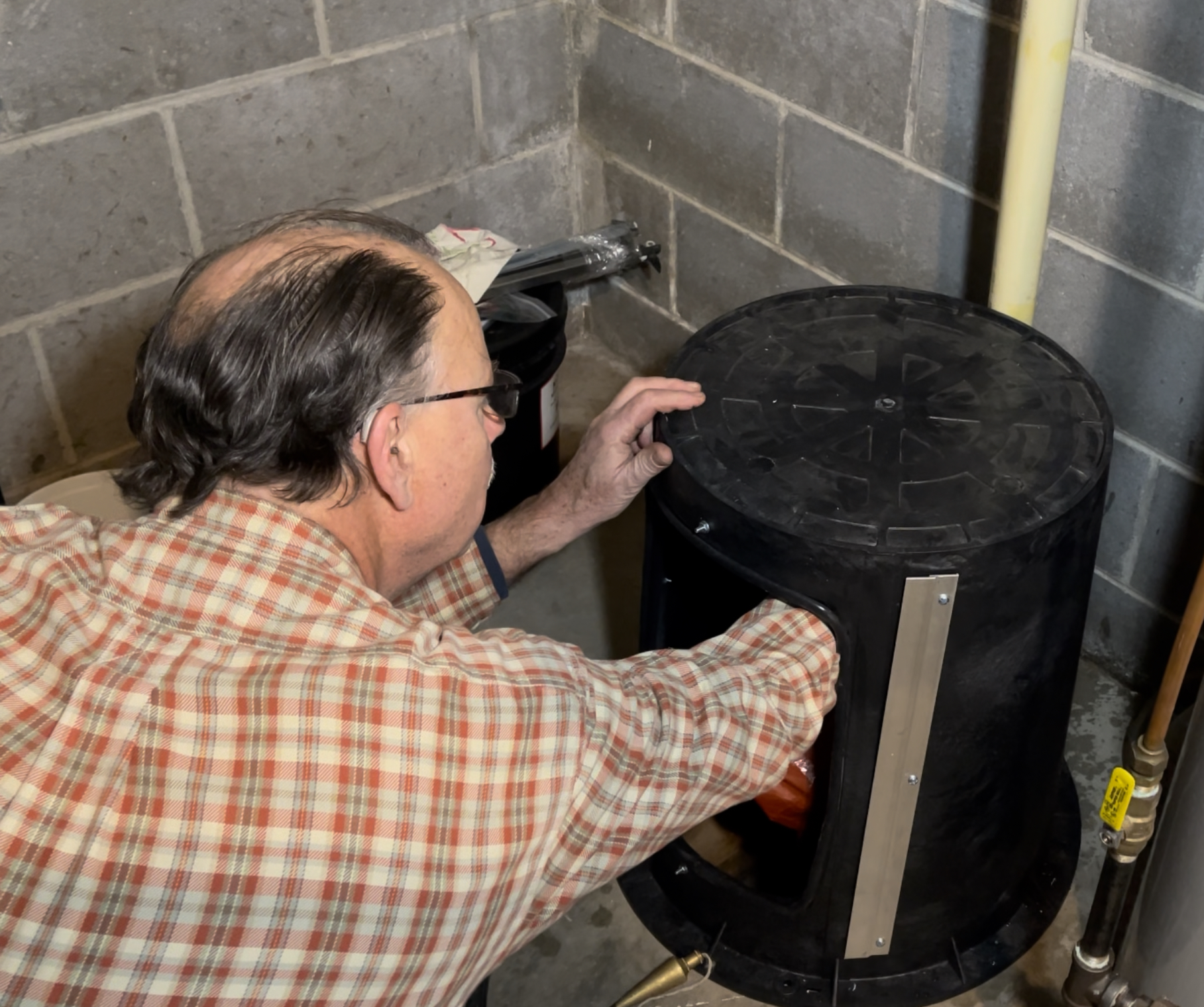 Pedestal Cover marking