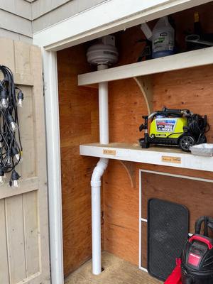 Putting a fan in a shed will not only protect it but it will also cut down on noise.