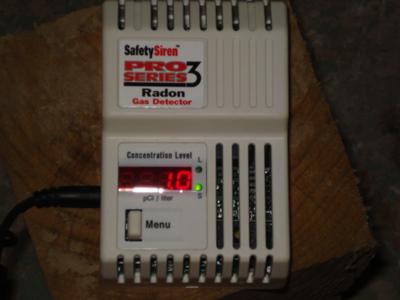 Final results  (EXCELLENT) 1.0 pCi/L 