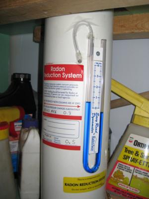 Monitoring system at eye level