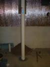 Radon suction pipe 4 inch with manometer